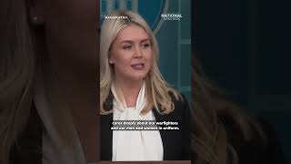Leavitt, CNN reporter clash over fallen soldiers