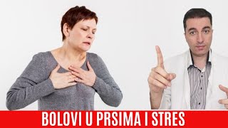 BOLOVI U PRSIMA - da li ste pod STRESOM ili su simptomi potencijalnog SRČANOG UDARA?