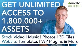 Envato Elements | Unlimited Use Of 1.800.000 Assets
