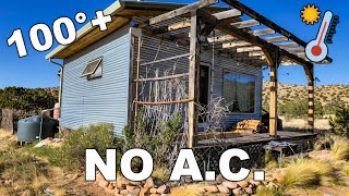 How to STAY COOL Living OFF GRID in the Desert (No A.C.) 🏜️