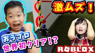 ★世界初のコースクリアなるか！おうプロのロブロックス②～忍者ウォリアーに挑戦！～★ROBLOX