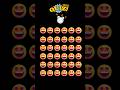 Find The Odd Emoji 😜❣️| Memory Test Challenge l #shorts #emojichallenge #quiz #eyes