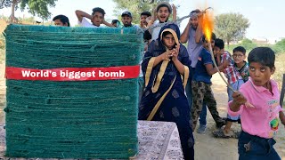 World's Biggest Firecrackers competition || Diwali special Dhamaka ||