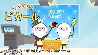 ひらめき！ピカールくん　［第16話　みんなで乗り越えよう！電力需給ひっ迫］