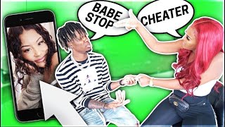 HAVING TAE FROM JAZZ & TAE AS MY SCREEN SAVER PRANK ON GIRLFRIEND!!!