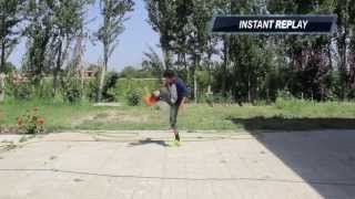 Talented Afghan kid football player Rasheed Sarwari 12 years old Kabul Afghanistan