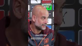 'I'm a City fan... Fulham is my concern' | Pep Guardiola on whether he is a Man Utd fan this weekend