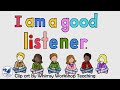 i am a good listener