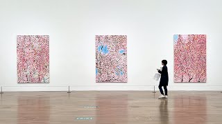 国立新美術館「ダミアン・ハースト　桜」