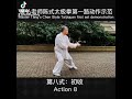 唐弘老师陈式太极拳第一路动作示范，第八式：初收 master tang s chen style taijiquan first set demonstration，action 8