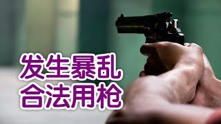 发生暴乱时如何合法使用枪支？|Gun Guide:Use Gun Legally