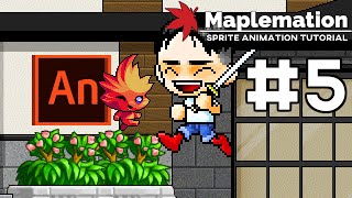 Maplemation Sprite Animation Tutorial | 1-5 Properties and Library
