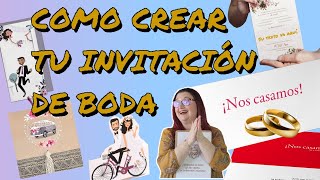 invitaciones de boda | Todo lo que debemos poner en la invitación de boda | SORTEO