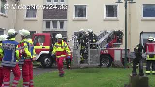 19.07.2017 - VN24 - Unwetter - Blitzeinschläge - Dachstuhlbrand - in Dortmund