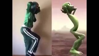 最近外国很红的 外星人舞 Alien dance challenges So Hilarious