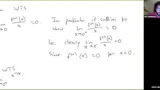 Lecture 23.4 - A Smooth but Not Analytic Function