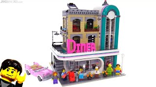 🔄 LEGO Creator 2018 Downtown Diner review! modular building 10260 re upload (JUST IGNORE BLANK END)