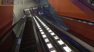 【6F-1F】二子玉川ライズ エスカレーター  Escalator Futakotamagawa Rise Tokyo walking