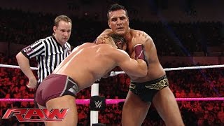 Neville vs. Alberto Del Rio: Raw, October 26, 2015