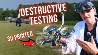 "Universal" 3D Printed Propeller Guards on My 5" FPV drone! Spoiler: I break them.
