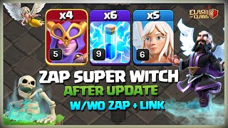 Th14 Super Witch Attack Strategy w/wo Zap Super Witch on these bases! Th14 Sup W