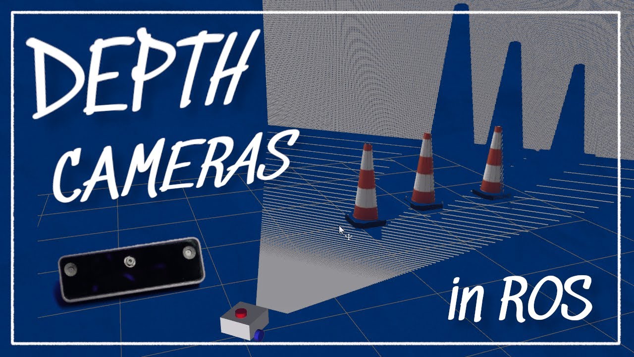 How To Get Your Robot To See In 3d Depth Cameras In Ros Youtube