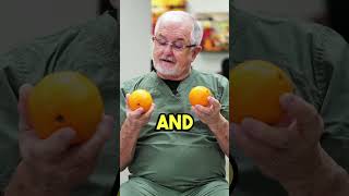 Explaining different great sizes (Using fruits)