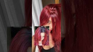 Retoque da raiz do meu Cabelo Vermelho em casa! 🐚🧜🏼‍♀️❤️‍🔥 Resultado de milhões!