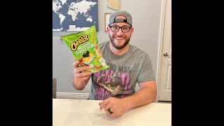 Chris tries Cheetos Mexican Street Corn Flavor