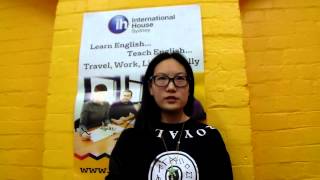International House Sydney Testimonial 2014 - TESOL (Mandarin)