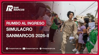 #UNMSM #REPORT: SAN MARCOS 2026-II SIMULATION DRAWN 10,000 APPLICANTS FROM ALL OVER PERU
