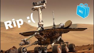 Rip mars opportunity rover :(