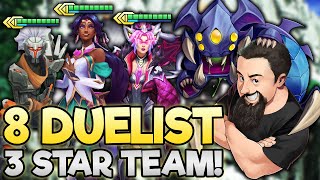 8 Duelist - The Tankiest Duelists You'll Ever See!! | TFT Glitched Out | Teamfight Tactics