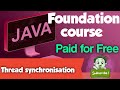 Threads Synchronisation Concept in java multithreading #codewithus  java code with us