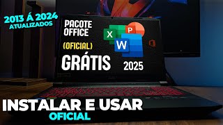 COMO BAIXAR E INSTALAR O MICROSOFT OFFICE GRÁTIS OFICIAL COMPLETO 2025