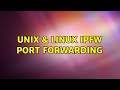 Unix & Linux: IPFW Port Forwarding