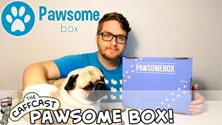 Pawsome Box October 2015 - Monthly Dog Unboxing \u0026 Review With Doug The Pug