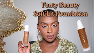 FENTY BEAUTY SOFT'LIT LUMINOUS FOUNDATION REVIEW | Lawreen Wanjohi