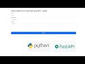Python FastAPI How to Send Email using SMTP - smtplib