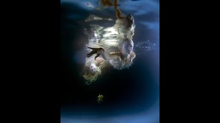 A blue moon swim session with Mandy Moon