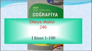 Dünya əhalisi 240  1 100