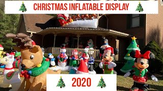 HUGE 2020 Christmas Inflatable Display