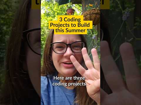 These coding project ideas will help you get through the summer. ️ #webdevelopment