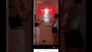 David Dobrik messing around with his assistant Natalie
