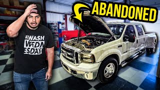 I ABANDONED My Ford F350 Dually Pickup Truck 3 Years Ago...Then Tried To Fix All