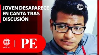 Young motorcyclist disappears in canta after argument with friends | Primera Edición