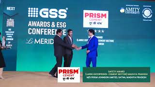 Safety Award - M/s Prism Johnson Limited, Satna, Madhya Pradesh