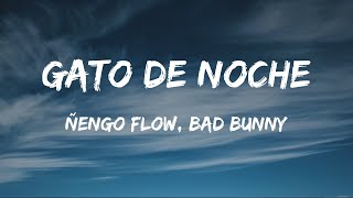 Ñengo Flow, Bad Bunny - Gato De Noche (Letra/Lyrics) - Old Dominion, Doja Cat, Hardy, Morgan Wallen