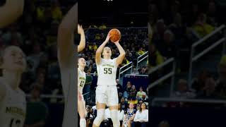 Yulia Grabovskaia Bucket vs. Penn State | Michigan Women's Baksetball