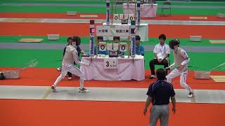 2015年IH フェンシング 男子 学校対抗 決勝 選手紹介